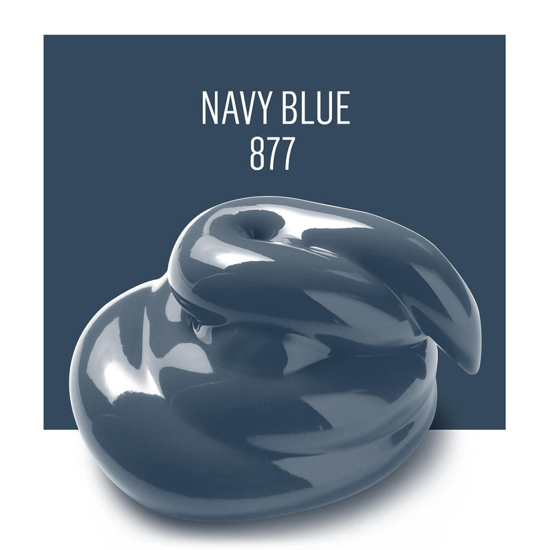 Acrylic Paint Matte Navy Blue 8oz Folkart