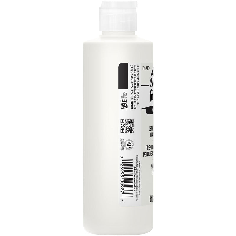 Acrylic Paint Matte Wicker Wht 8oz Folkart