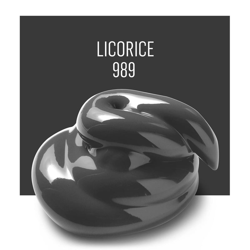 Acrylic Paint Matte Licorice 8oz Folkart