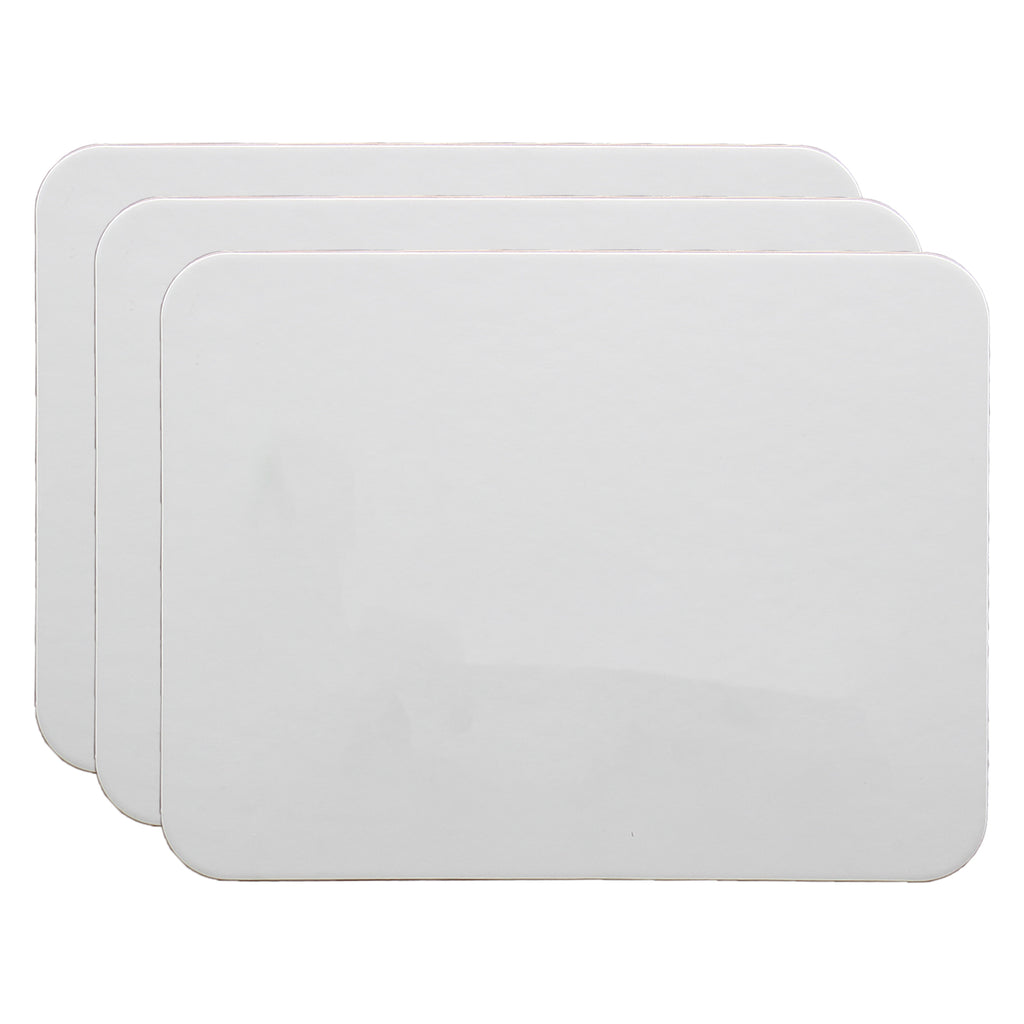 3pk 2sided Magnetic Dry Erase 9x12