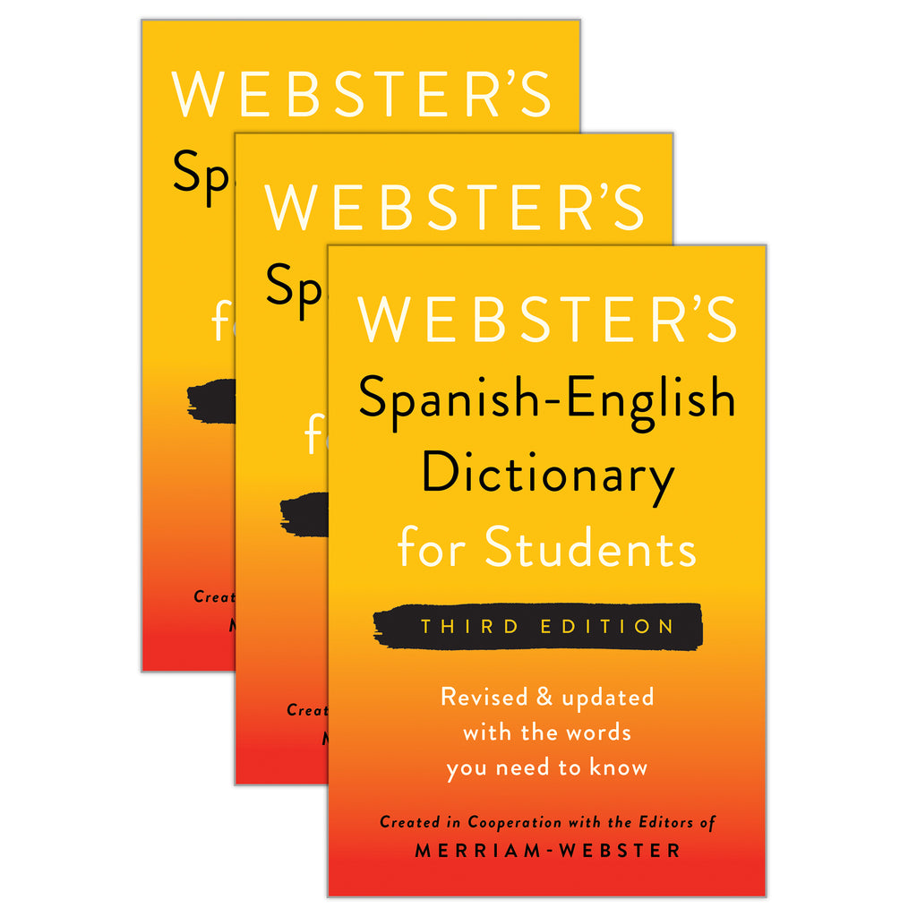 (3 Ea) 3rd Ed Span Dictionary Stud