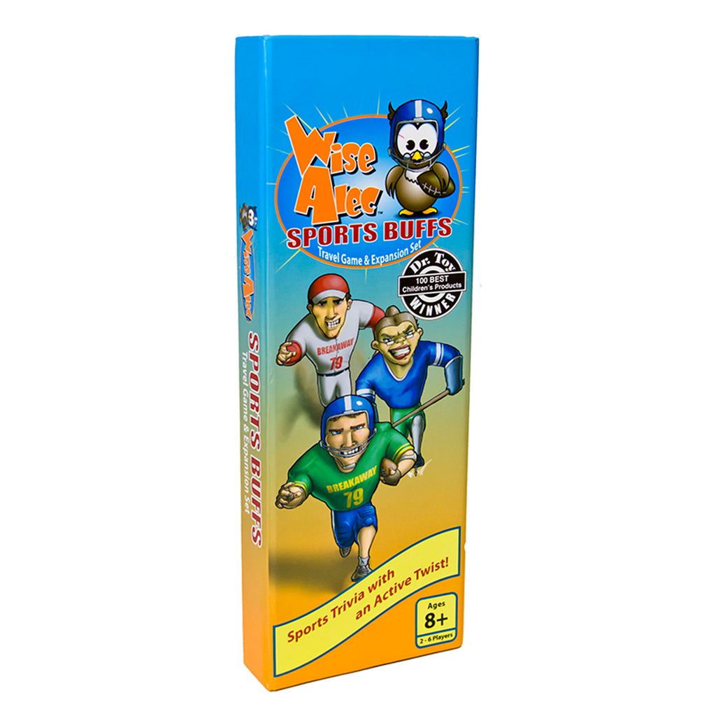 Wise Alec Trivia Game Sports Buffs Expansion Set