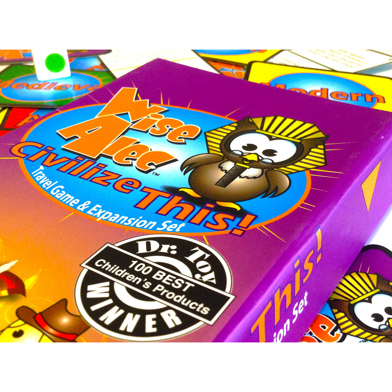Wise Alec Trivia Game Civilize This Expansion Set