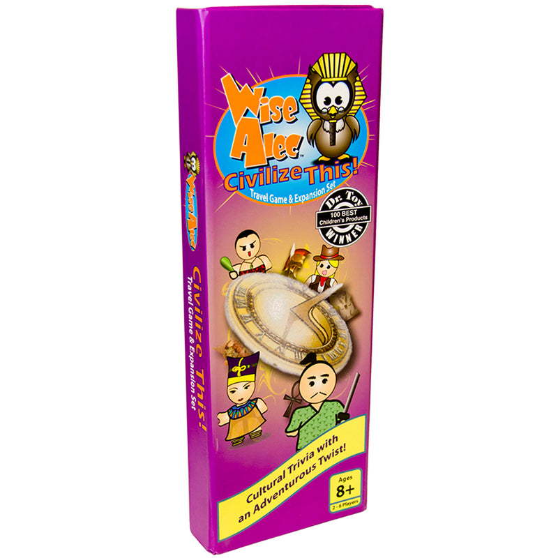 Wise Alec Trivia Game Civilize This Expansion Set