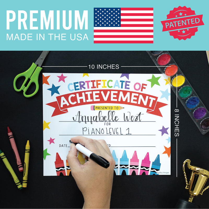 Colorful Preschool Diploma 25ct