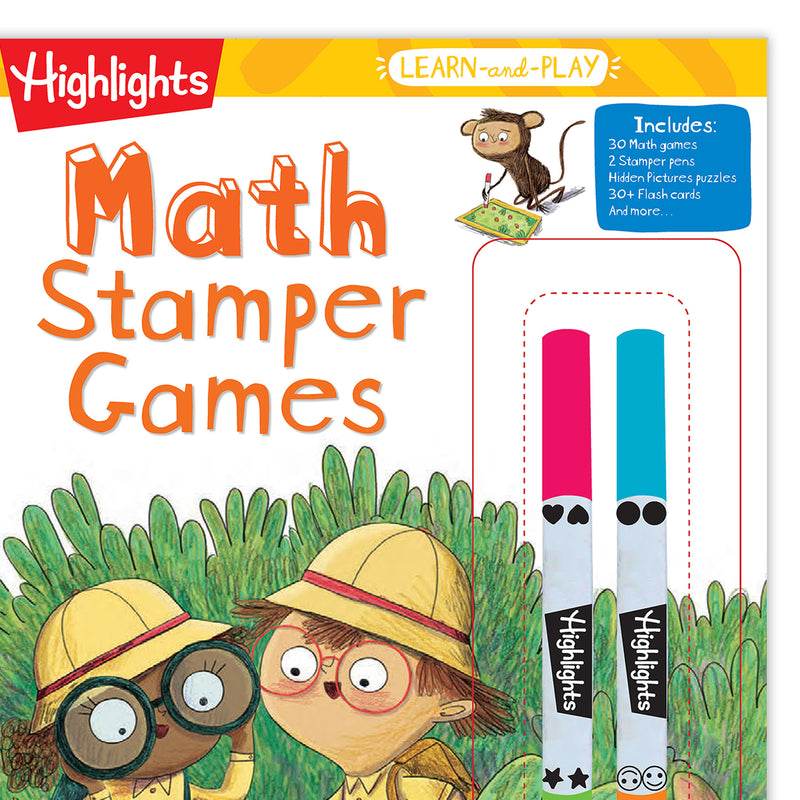 Learn-and-Play Math Stamper Games