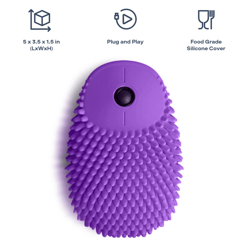 Hoglet Fidget Computer Mouse, Grape