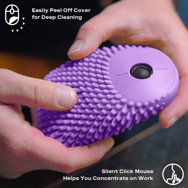 Hoglet Fidget Computer Mouse, Grape