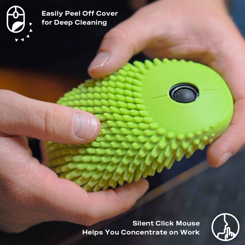 Hoglet Fidget Computer Mouse, Lime