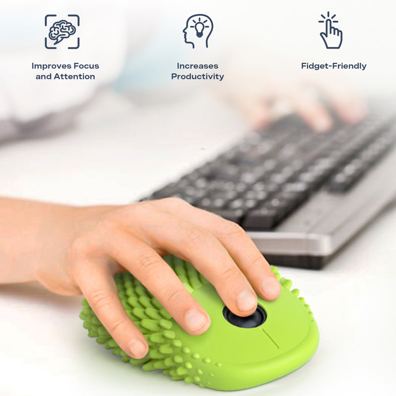 Hoglet Fidget Computer Mouse, Lime