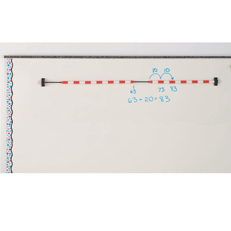 120-bead Magnet Demo Rekenrek Line