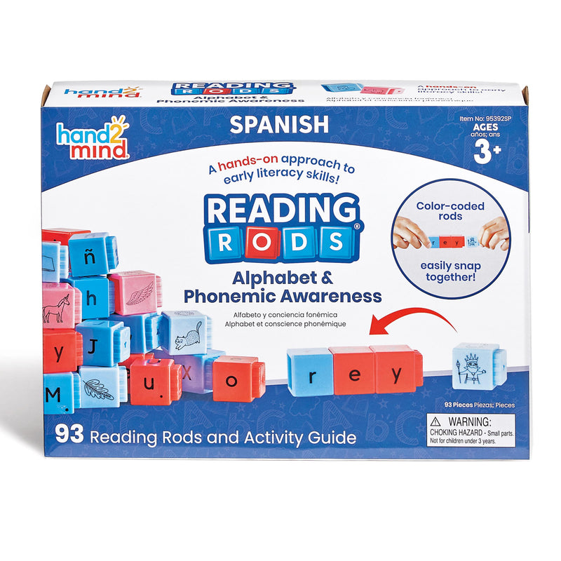 Spanish Reading Rods Alphabet & Phonemic Awareness