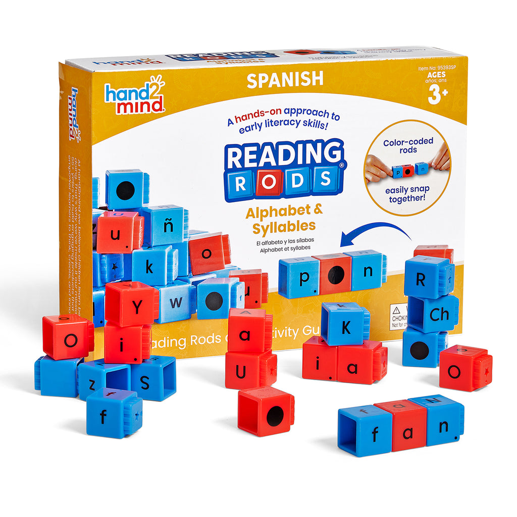 Spanish Reading Rods Syllables & Alphabet