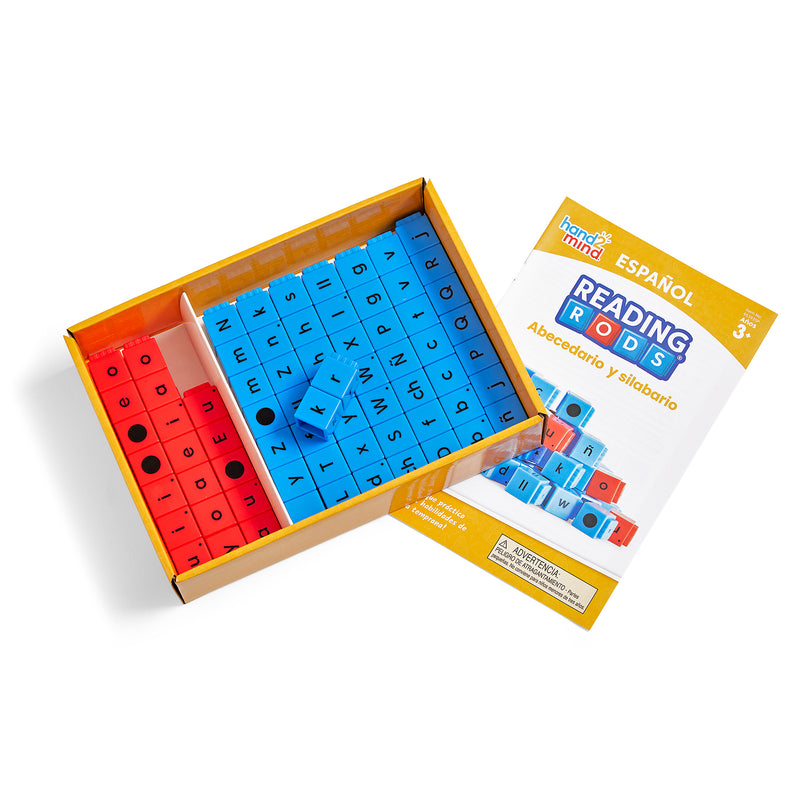 Spanish Reading Rods Syllables & Alphabet