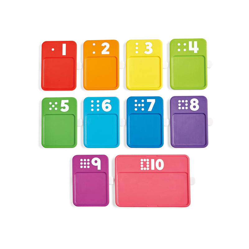 Sensory Number Trays