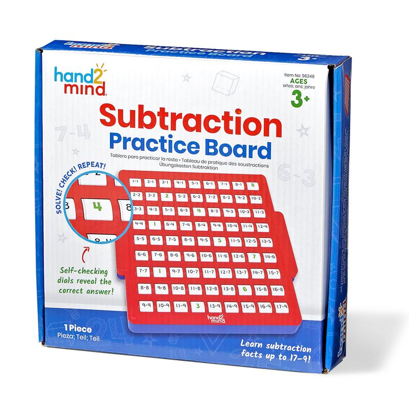 Interactive Math Facts Board - Subtraction