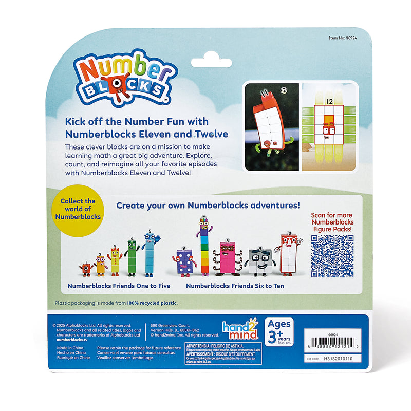 Numberblocks Friends 11 & 12 Pack