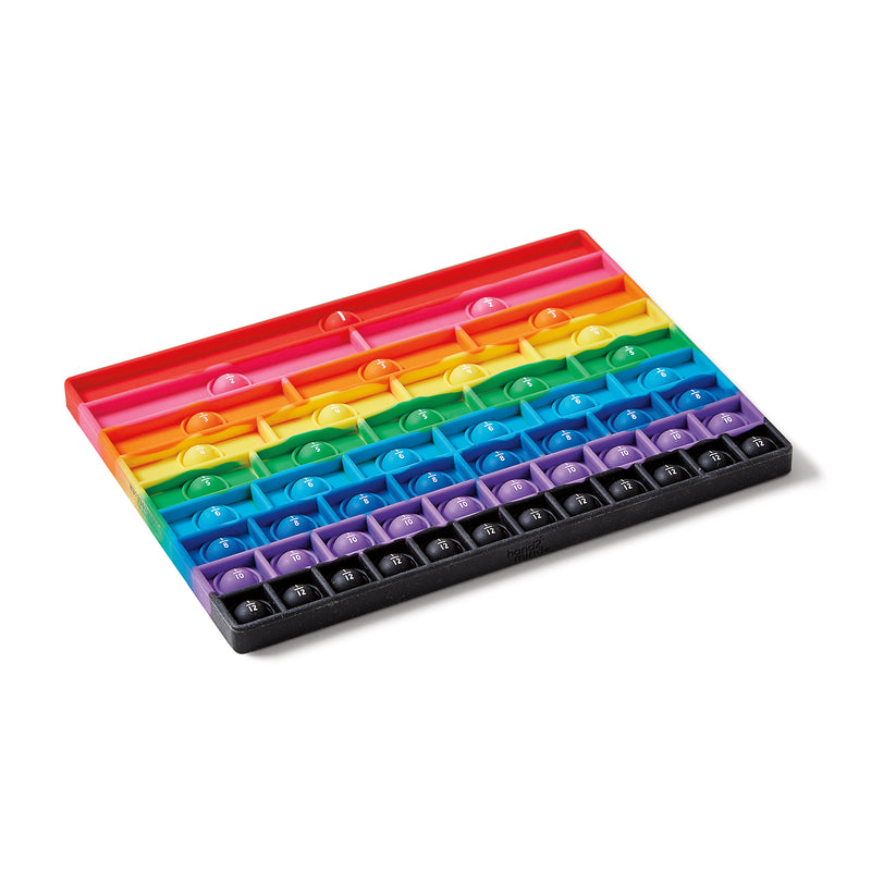 Fraction Sensory Bubble Popper Rainbow