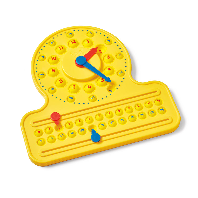 Numberline Clock Bubble Popper