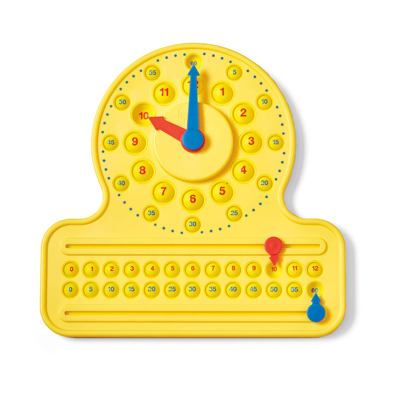 Numberline Clock Bubble Popper