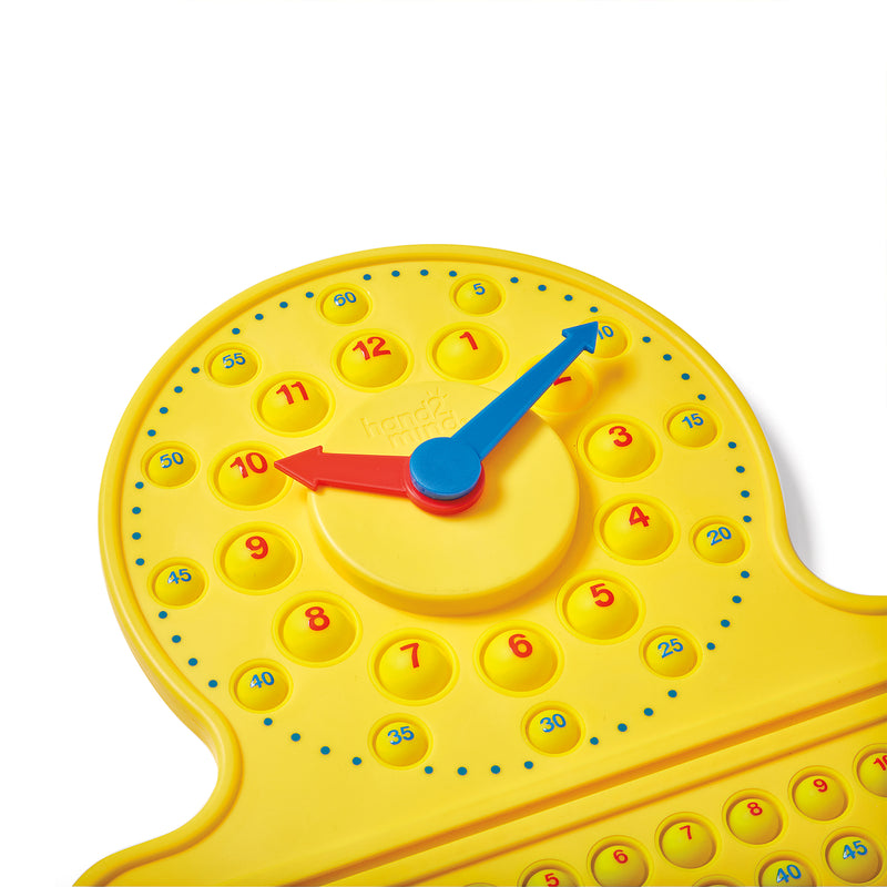 Numberline Clock Bubble Popper