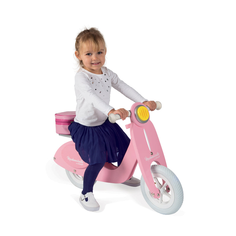 Pink Scooter Balance Bike Mademoiselle