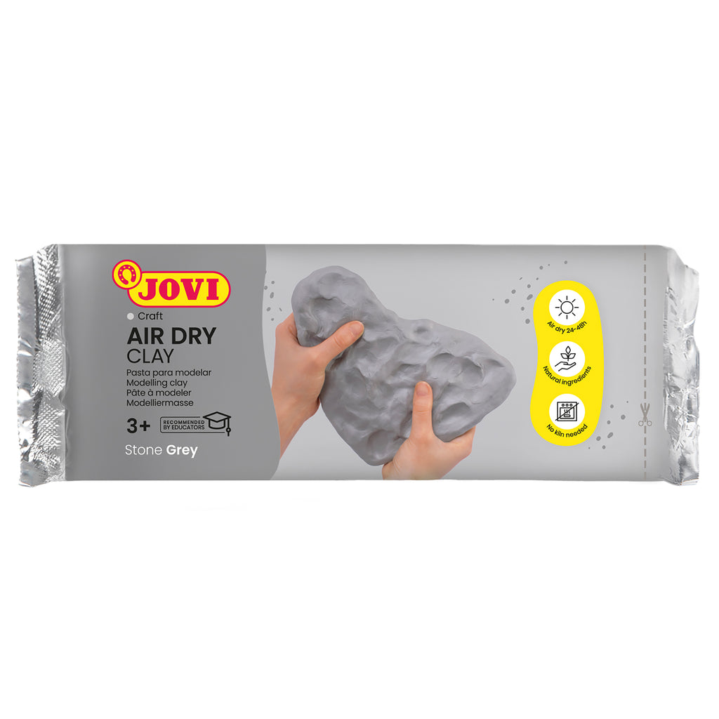 Air Dry Clay Grey 2.2 Lb Bar