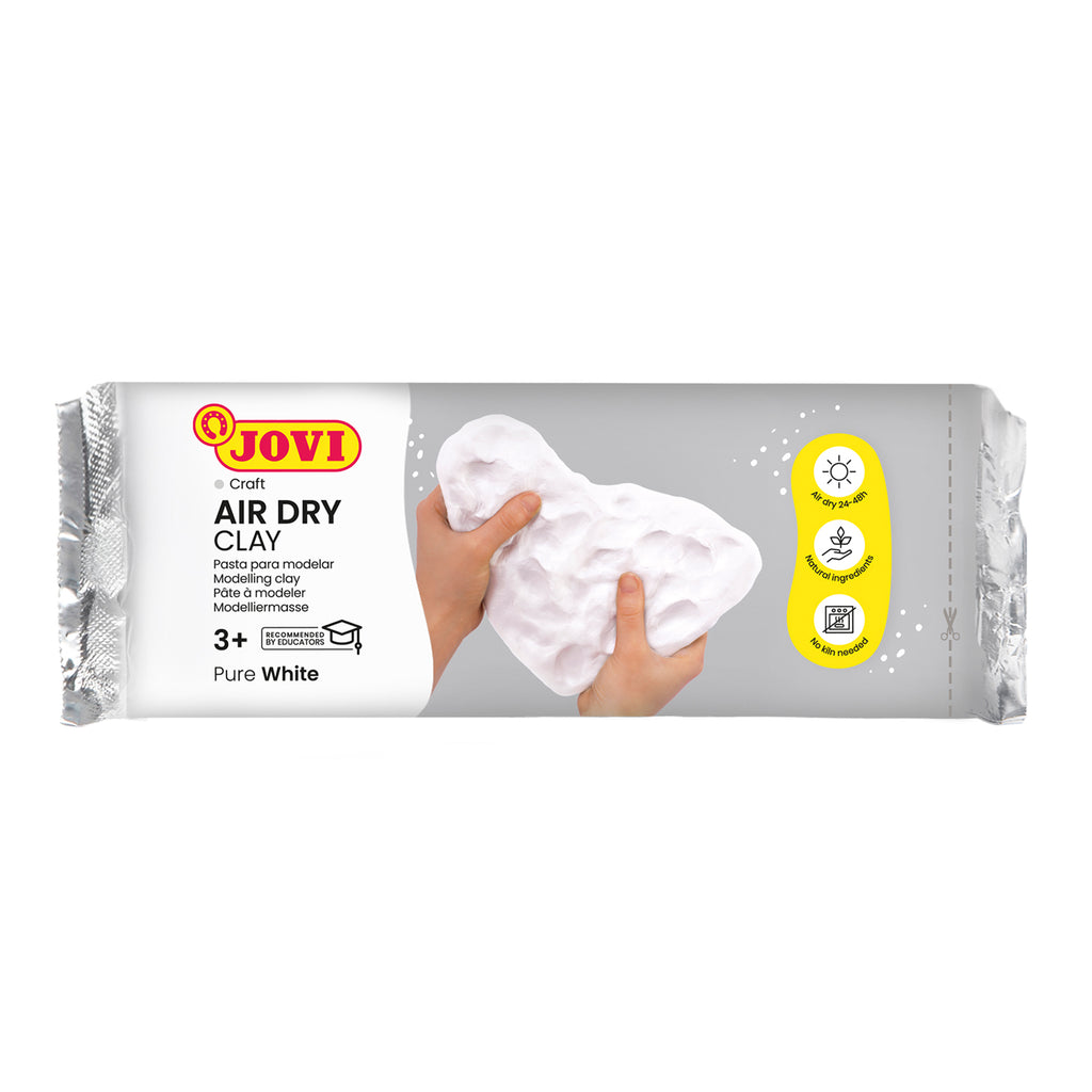 Air Dry Clay White 2.2 Lb Bar