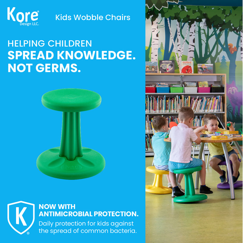 Kore Design™ Junior Wobble Chair 16in, Green