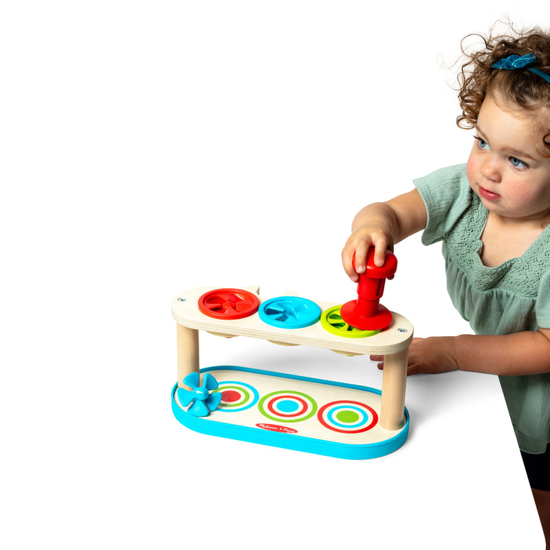 Match & Push Spinning Tops