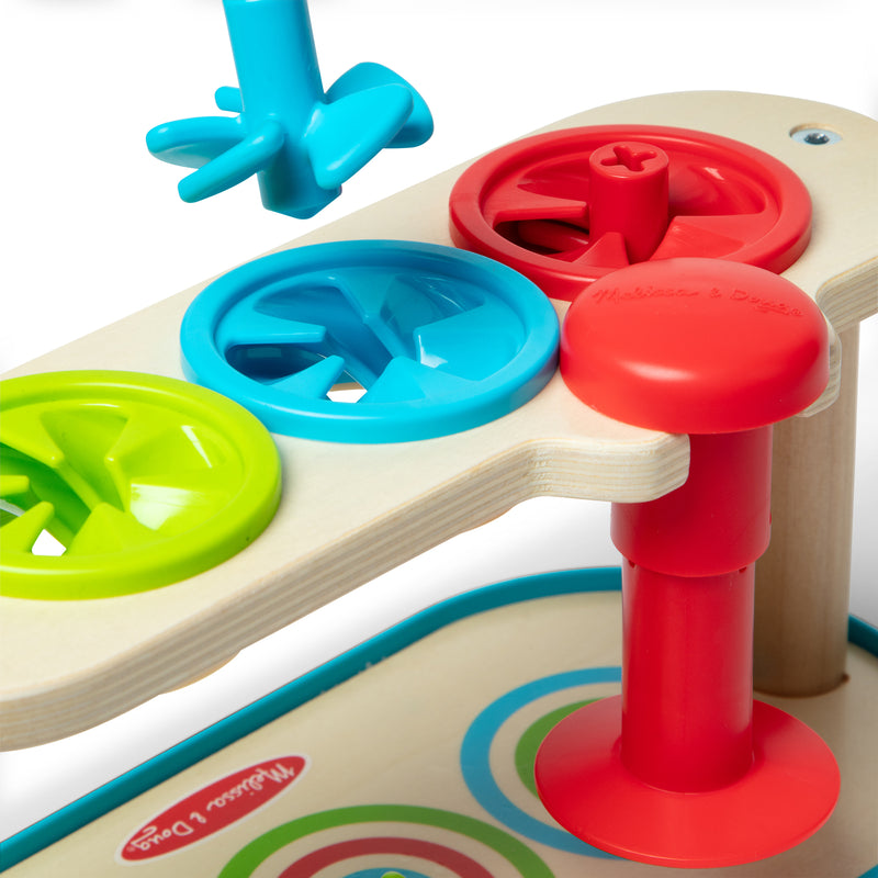 Match & Push Spinning Tops