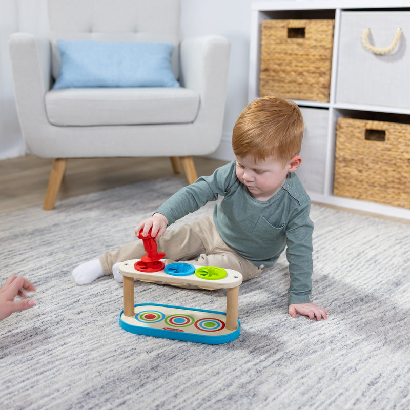 Match & Push Spinning Tops