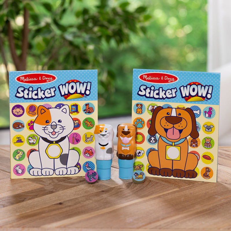 Sticker WOW! Activity Pad & Sticker Stamper Value Pack - Pets
