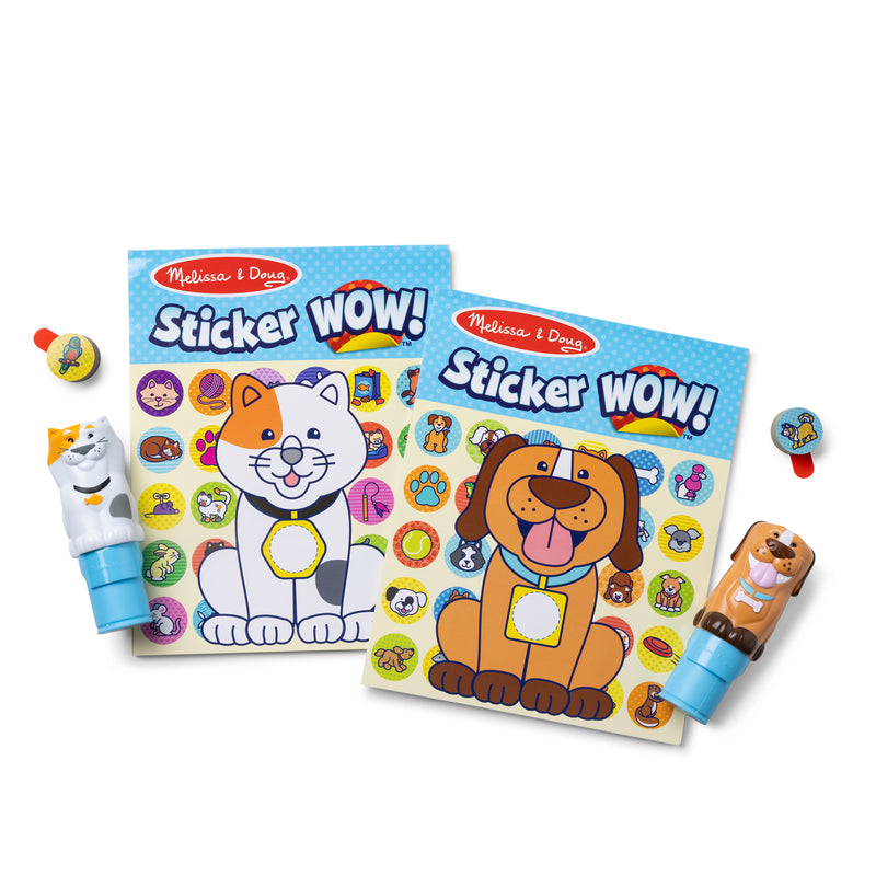 Sticker WOW! Activity Pad & Sticker Stamper Value Pack - Pets
