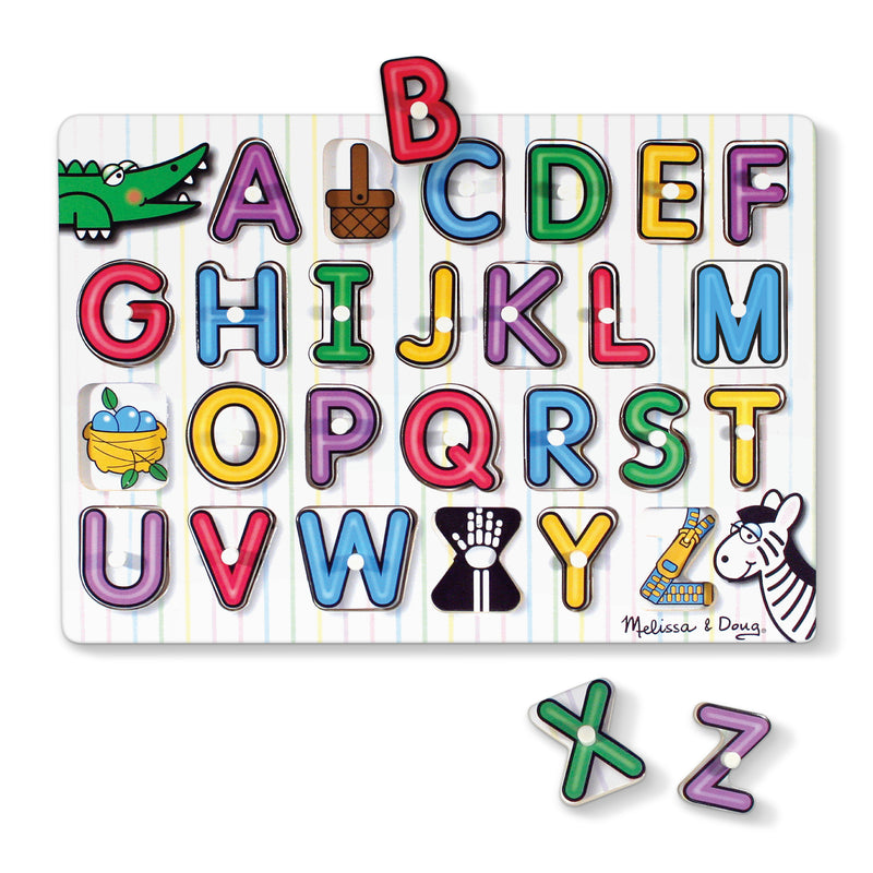 See-inside Numbers Peg Puzzle 10pcs