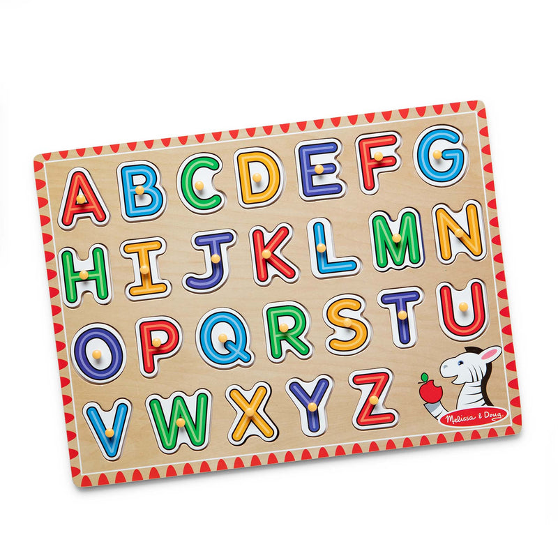 See-inside Alphabet Peg Puzzle 26 Pieces