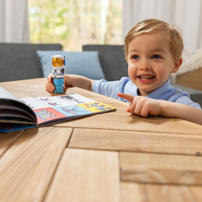 Astronaut Activity Pad Sticker Wow