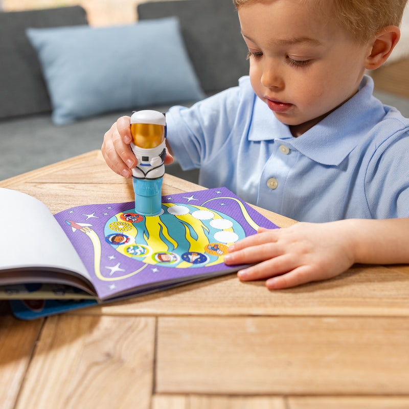 Astronaut Activity Pad Sticker Wow