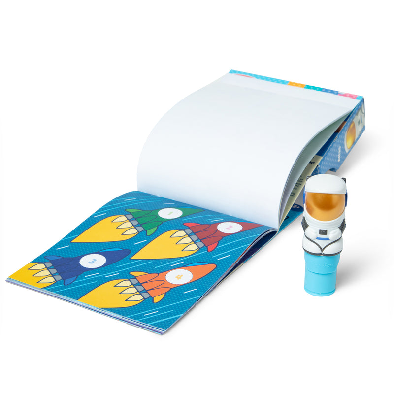 Astronaut Activity Pad Sticker Wow