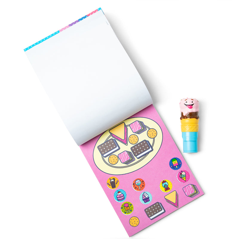 Ice Cream Activity Pad Sticker Wow