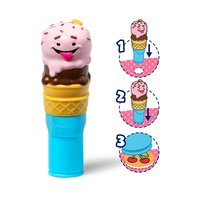 Ice Cream Activity Pad Sticker Wow