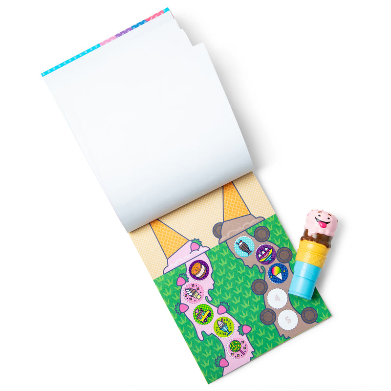 Ice Cream Activity Pad Sticker Wow