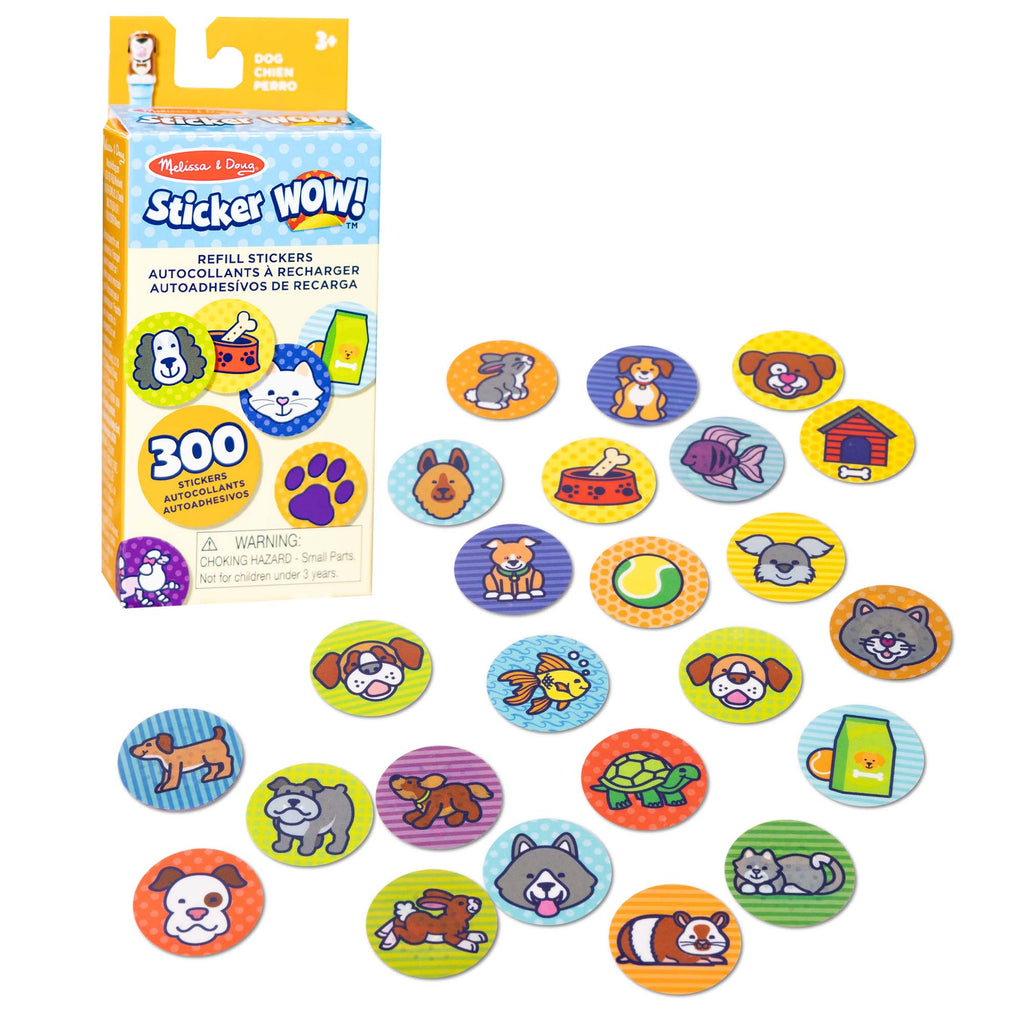 Dog Refill Stickers Sticker Wow