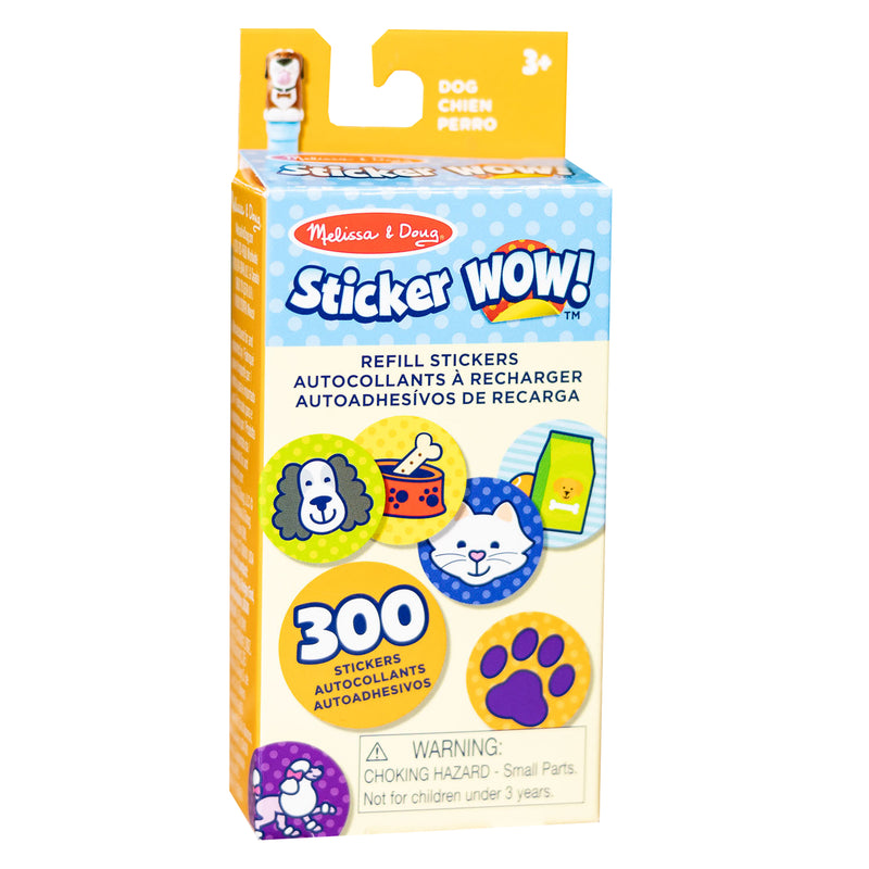 Dog Refill Stickers Sticker Wow