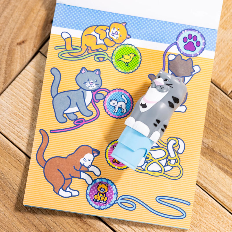 Cat Activity Pad Set Sticker Wow