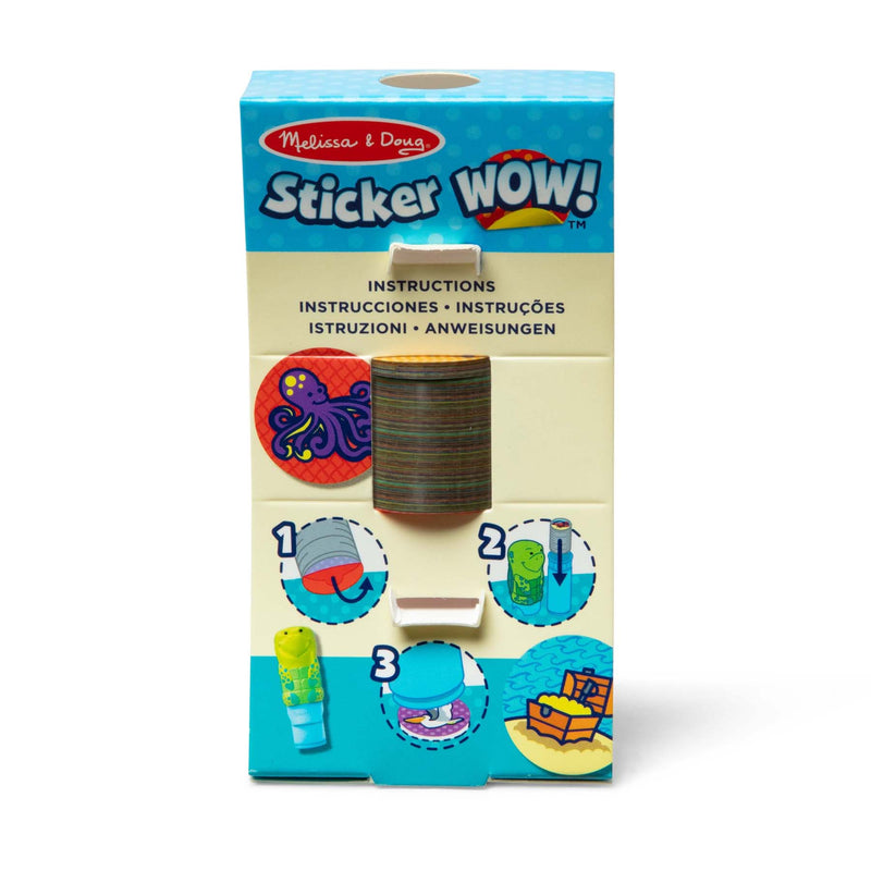 Sticker WOW! Refill Stickers - Turtle - 300 Stickers Per Pack, 6 Packs