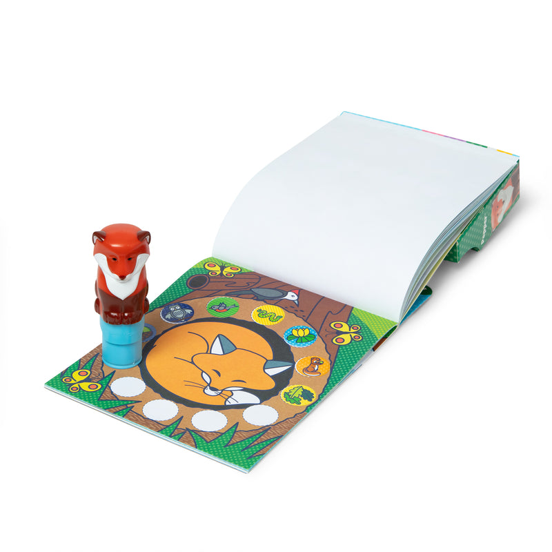 Fox Activity Pad Set Sticker Wow
