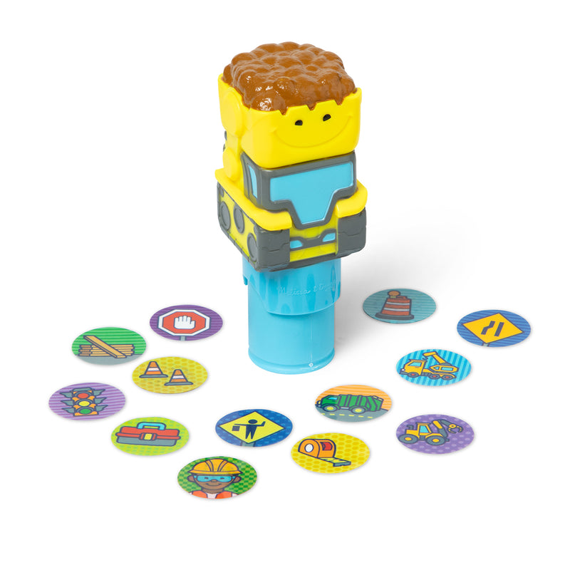 Bulldozer Activity Pad Sticker Wow