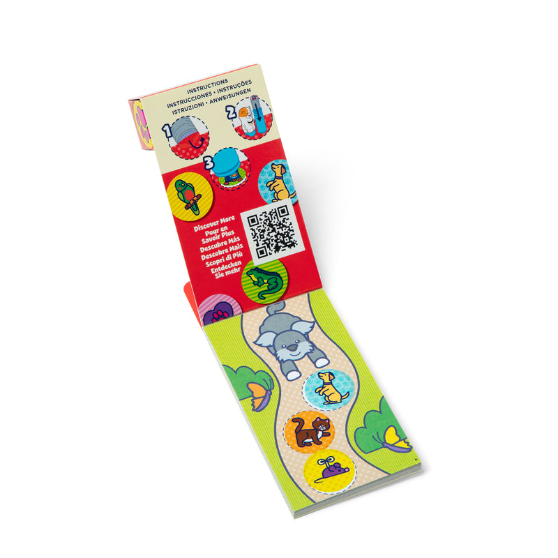 Pets Mini Activity Pad W/stickers Sticker Wow
