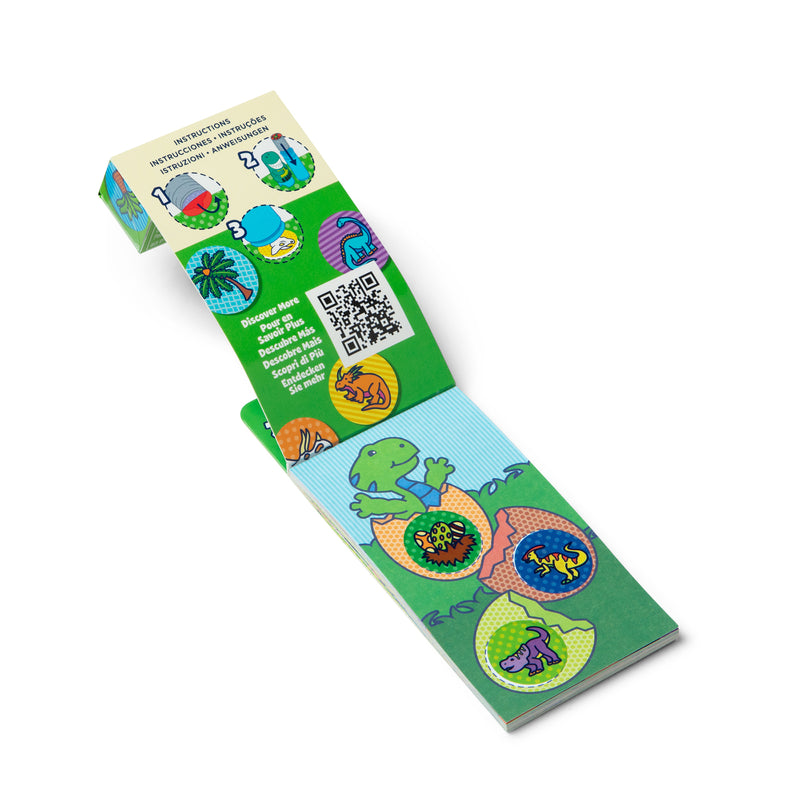Dinosaur Mini Pad W/stickers Sticker Wow